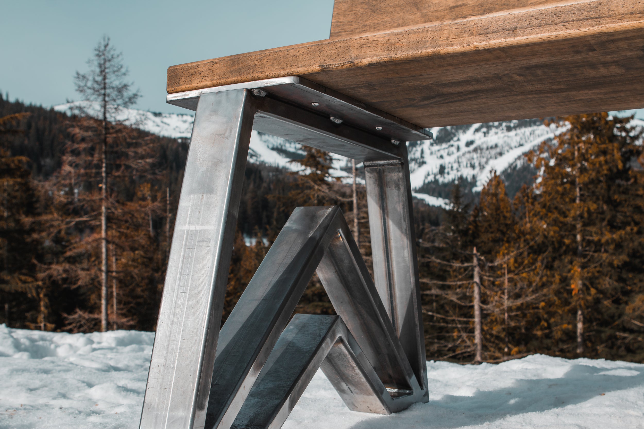 Viking Ski Bench